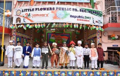 70th Republic Day Celebrated At Little Flowers Public Senior Secondary School
